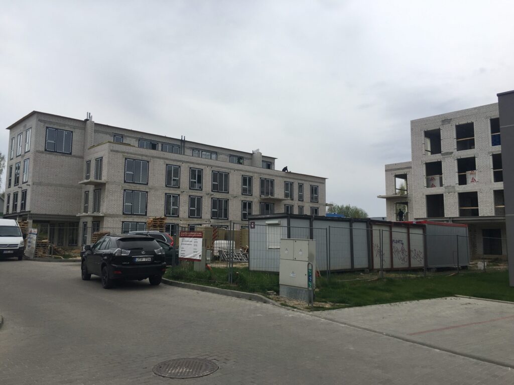 Moldovos 18 (Moldovos g. 18) - Multi apartment - construction photos