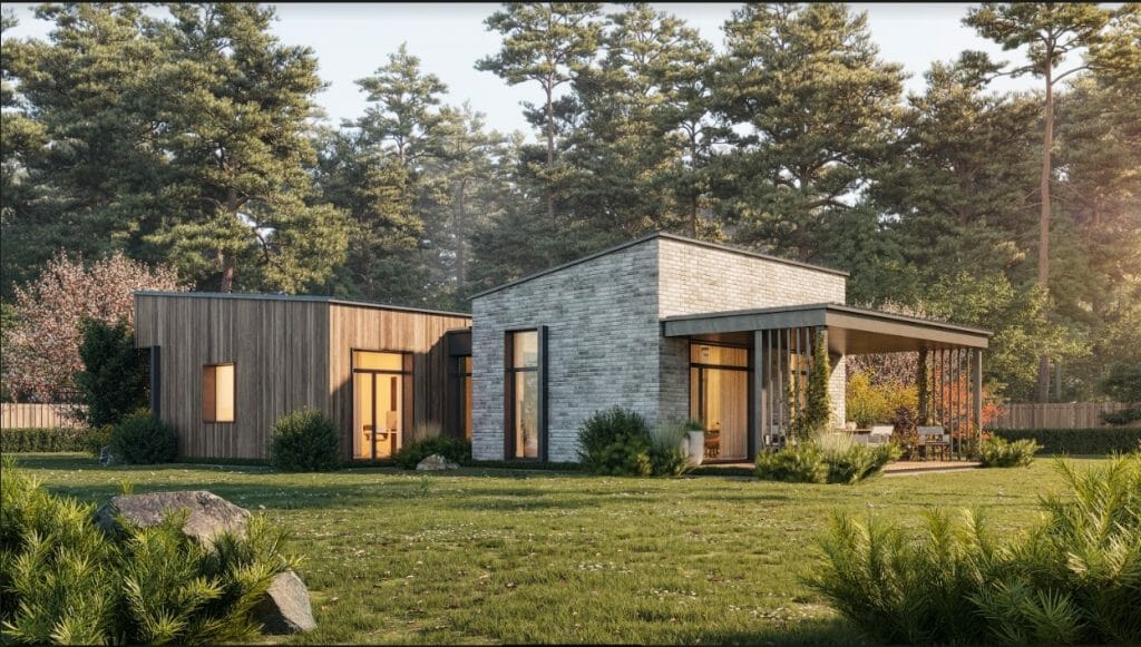 Miško panorama (Onuškio g.) - Maatükid - visuaalne