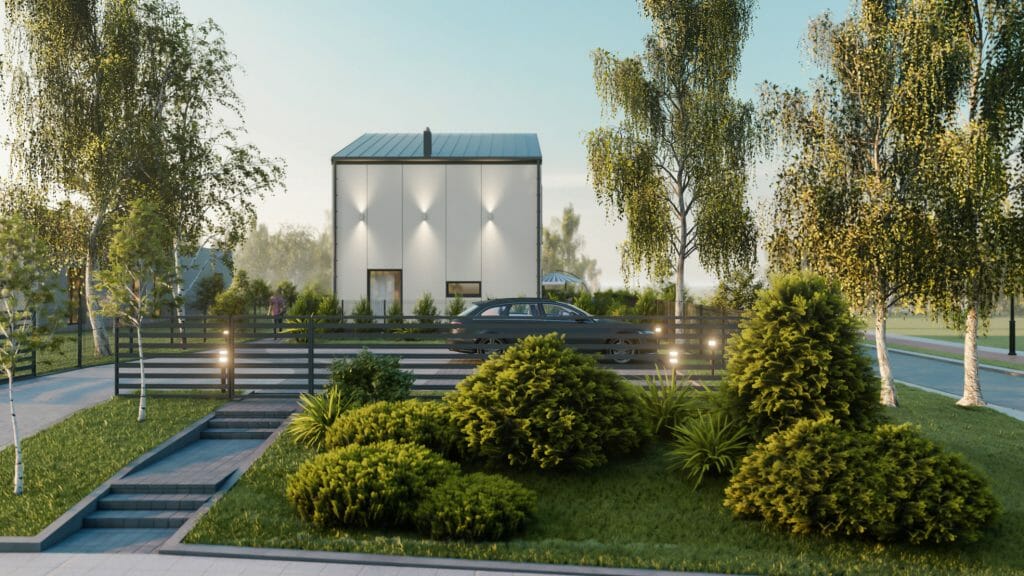 Varnės namai (Varnės g. 29) - Row housing - visualization