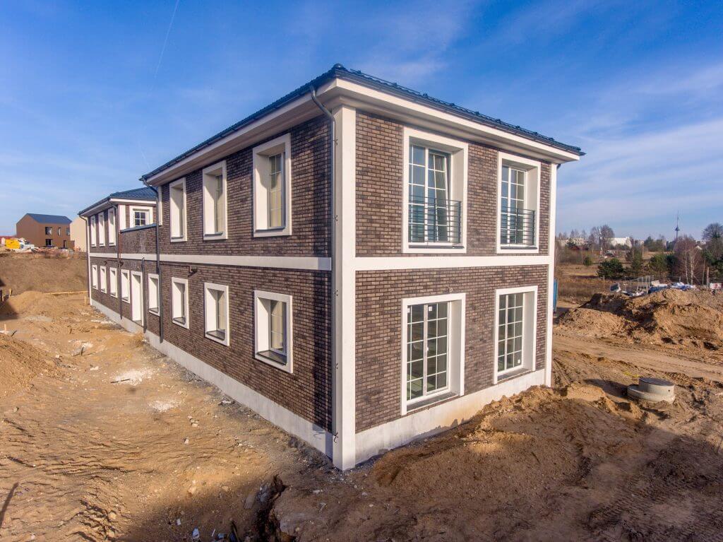 Sofa House 1 etapas (Pakarvių g. 6, 8) - Rindu mājas - būvdarbu attēli