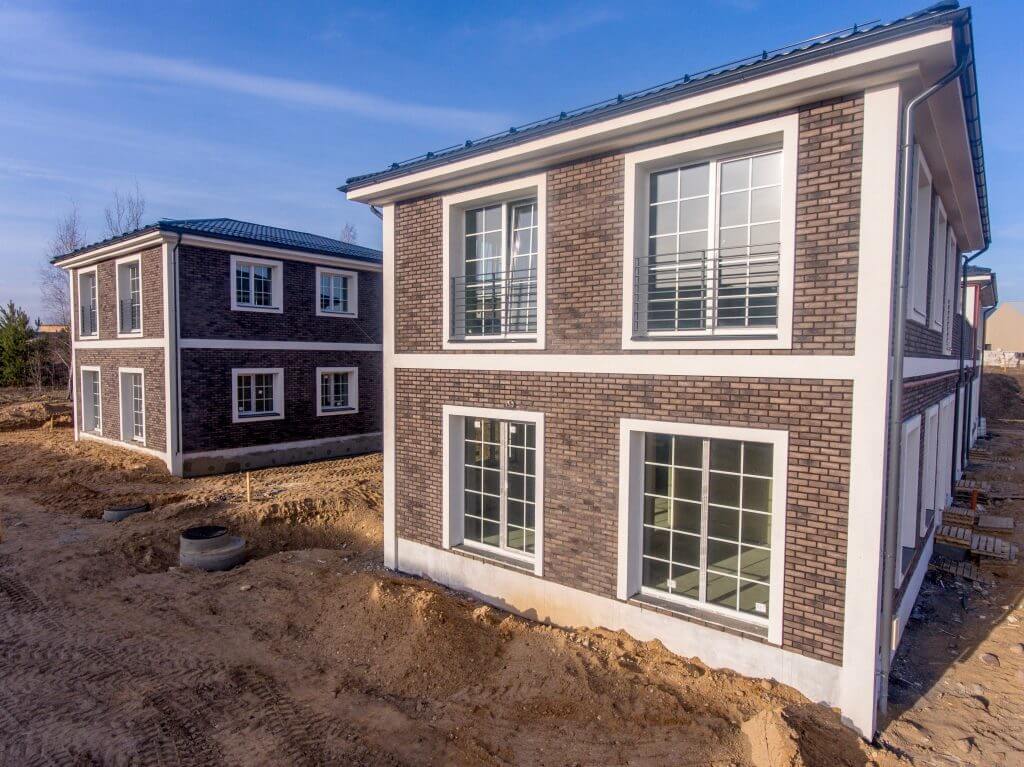 Sofa House 1 etapas (Pakarvių g. 6, 8) - Rindu mājas - būvdarbu attēli