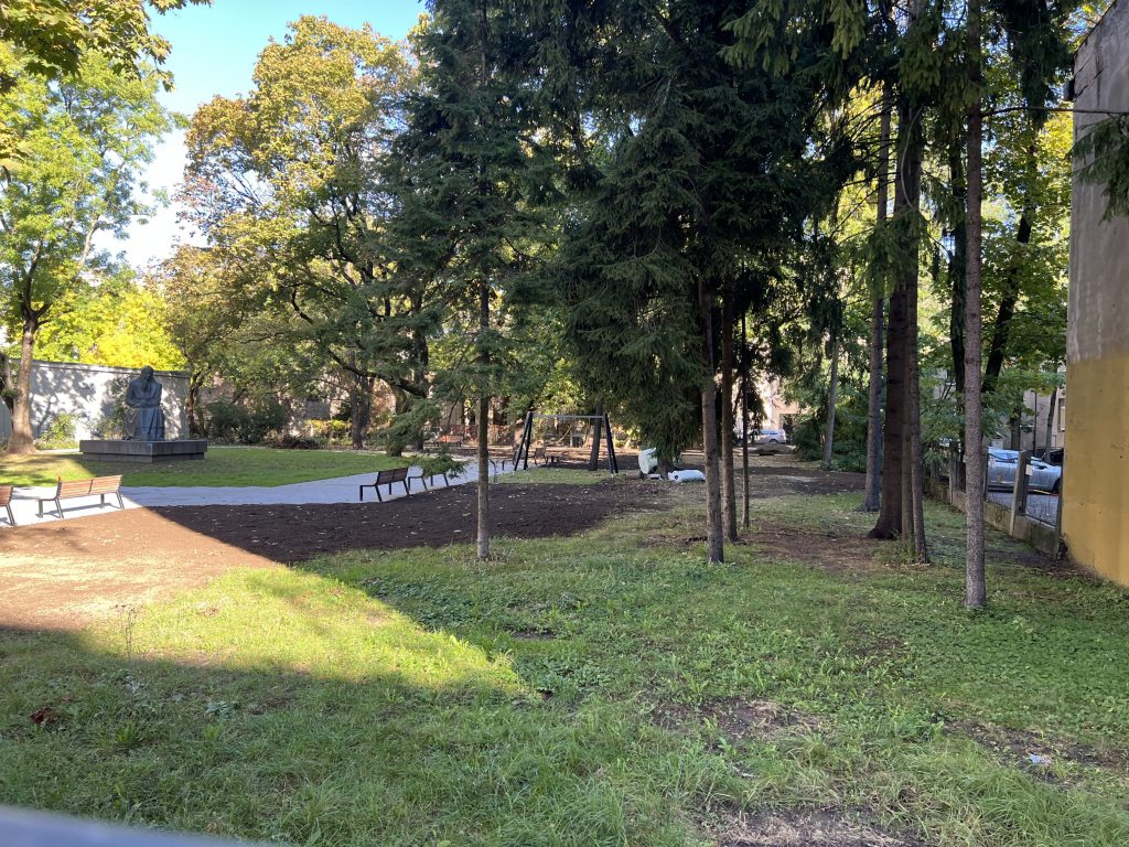 Žemaitės skvero remontas (Gedimino pr.) - Väljak - ehituse fotod