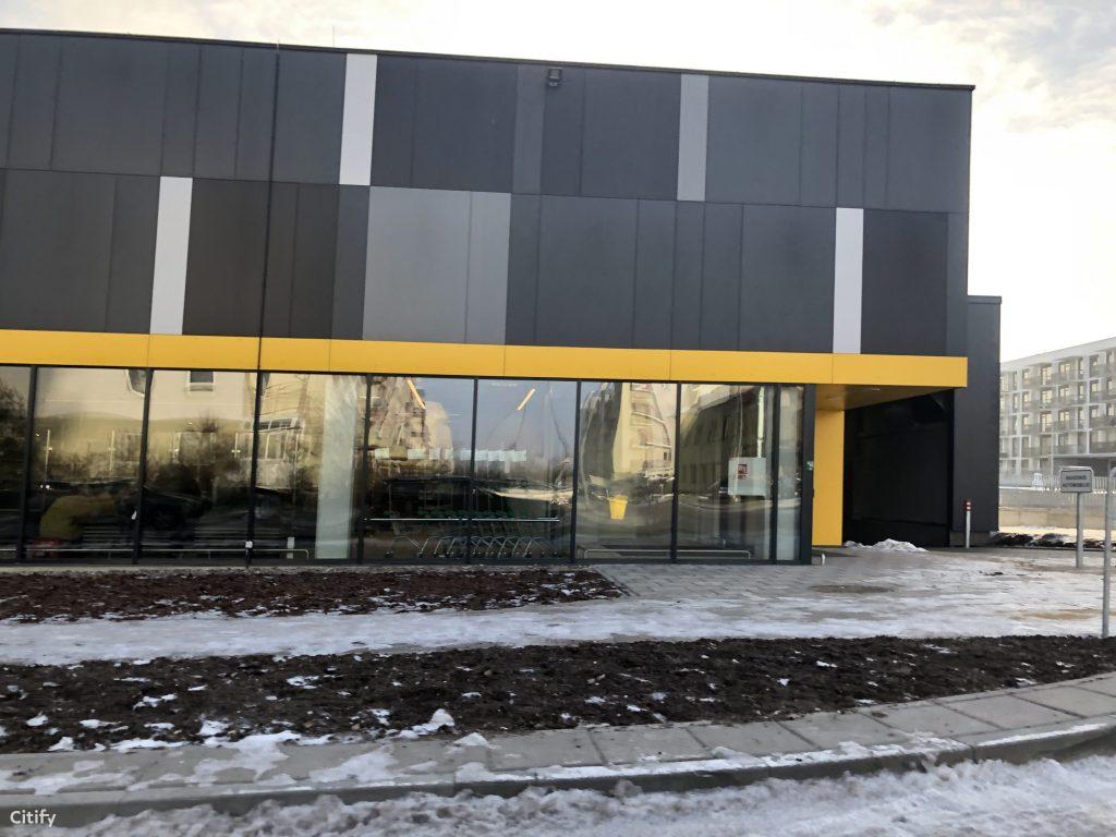 IKI Karaliaučiaus g. (Karaliaučiaus g. 9A) - Food store - construction photos