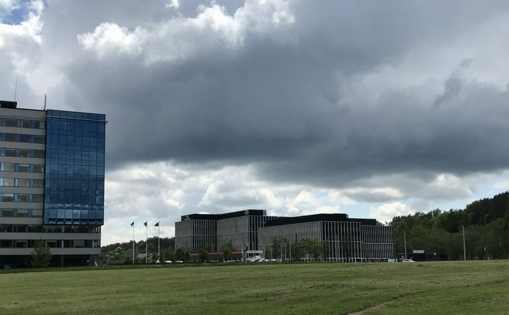 Business Garden Vilnius 1 etapas (Laisvės pr. 10) - Office center - construction photos
