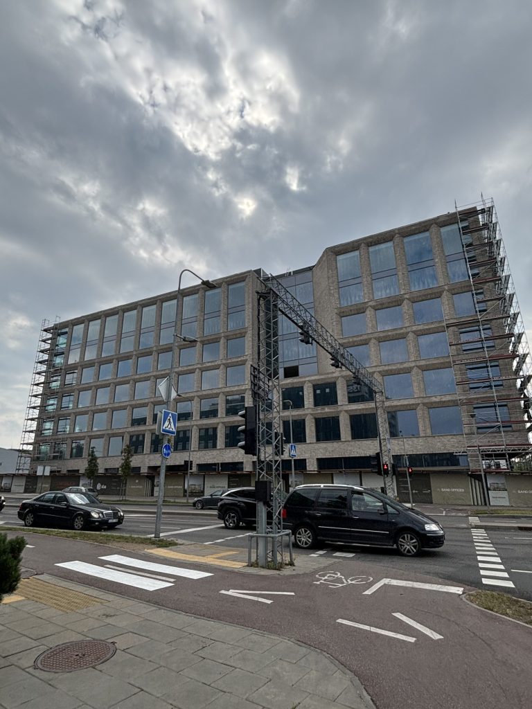 Sand Offices (Žalgirio g. 114) - Office center - construction photos