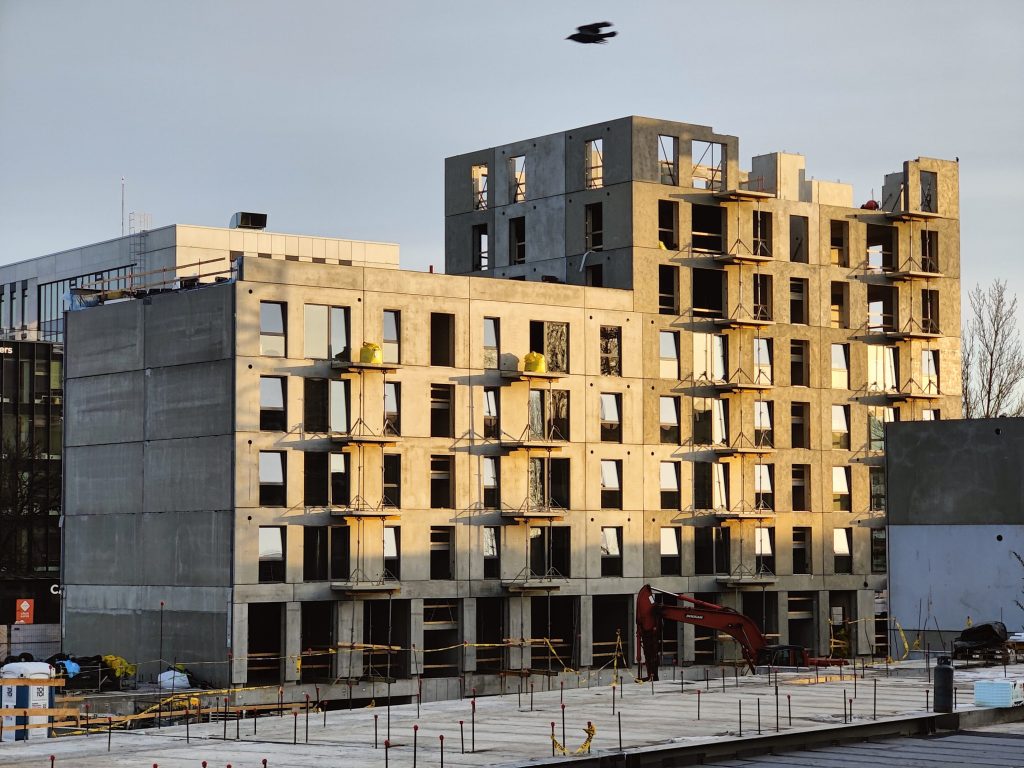 Naujamiesčio Vingis 1 etapas (Naugarduko g. 97) - Daudzdzīvokļu nams - būvdarbu attēli