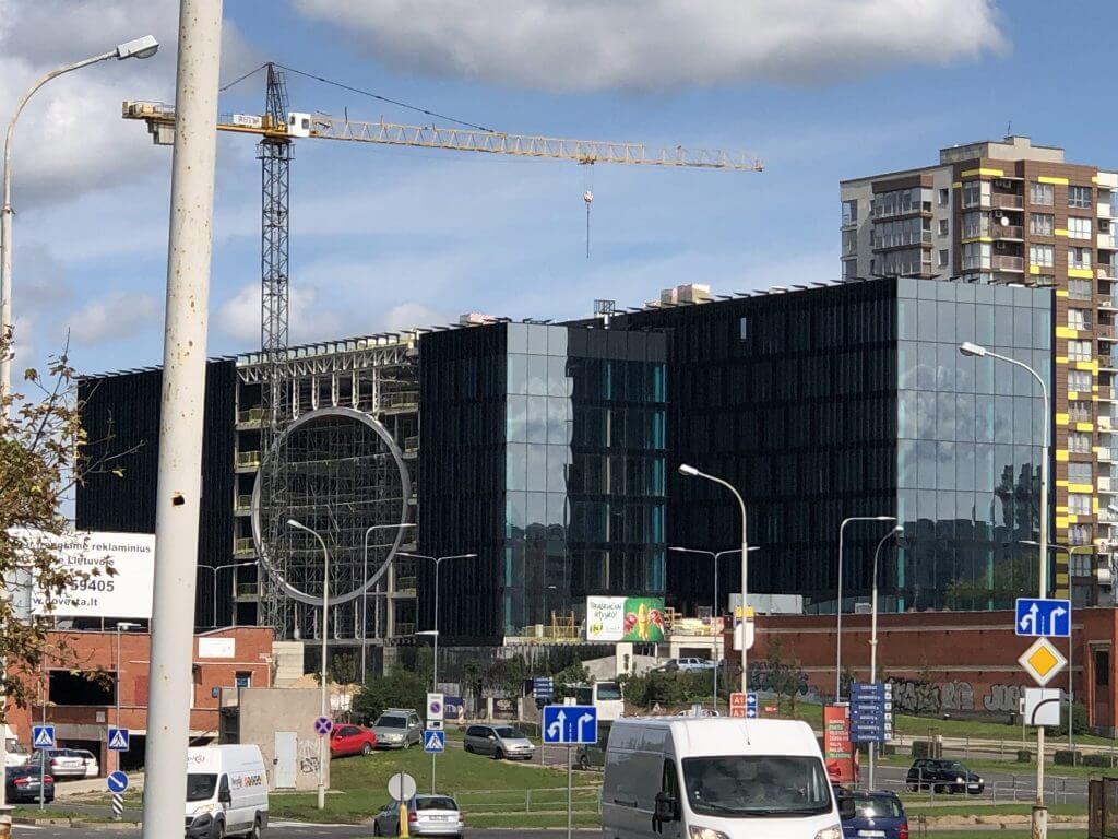 U219 (Ukmergės g. 219) - Office center - construction photos