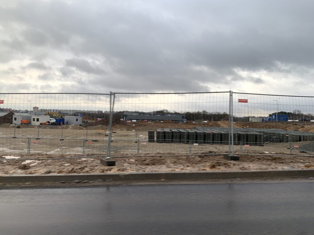 B. Brazdžionio g. 25 (B. Brazdžionio g. 25) - Noliktava / Izplatīšanas centrs - būvdarbu attēli