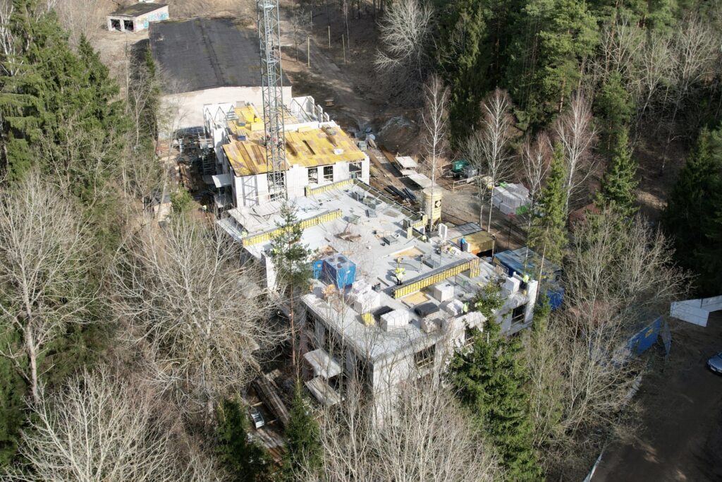 Kerų kerai 1 etapas (Paukščių takas) (Bartų g. 2) - Multi apartment - construction photos