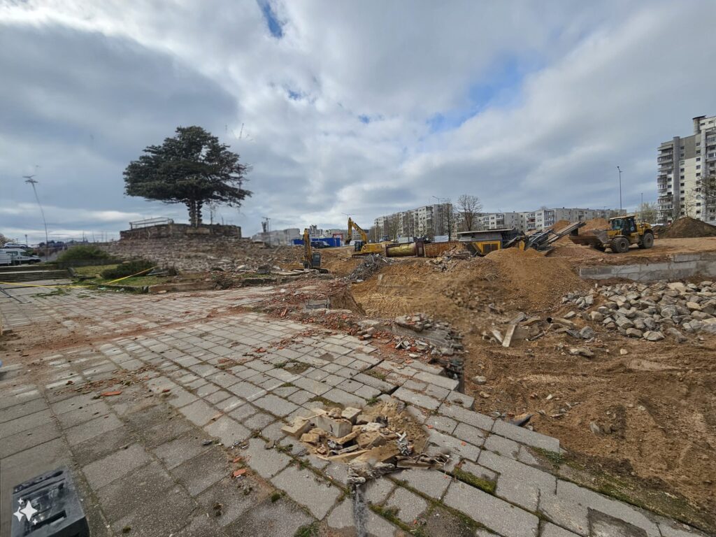 PC PIKAS (Ukmergės g. 221) - Shopping center - construction photos