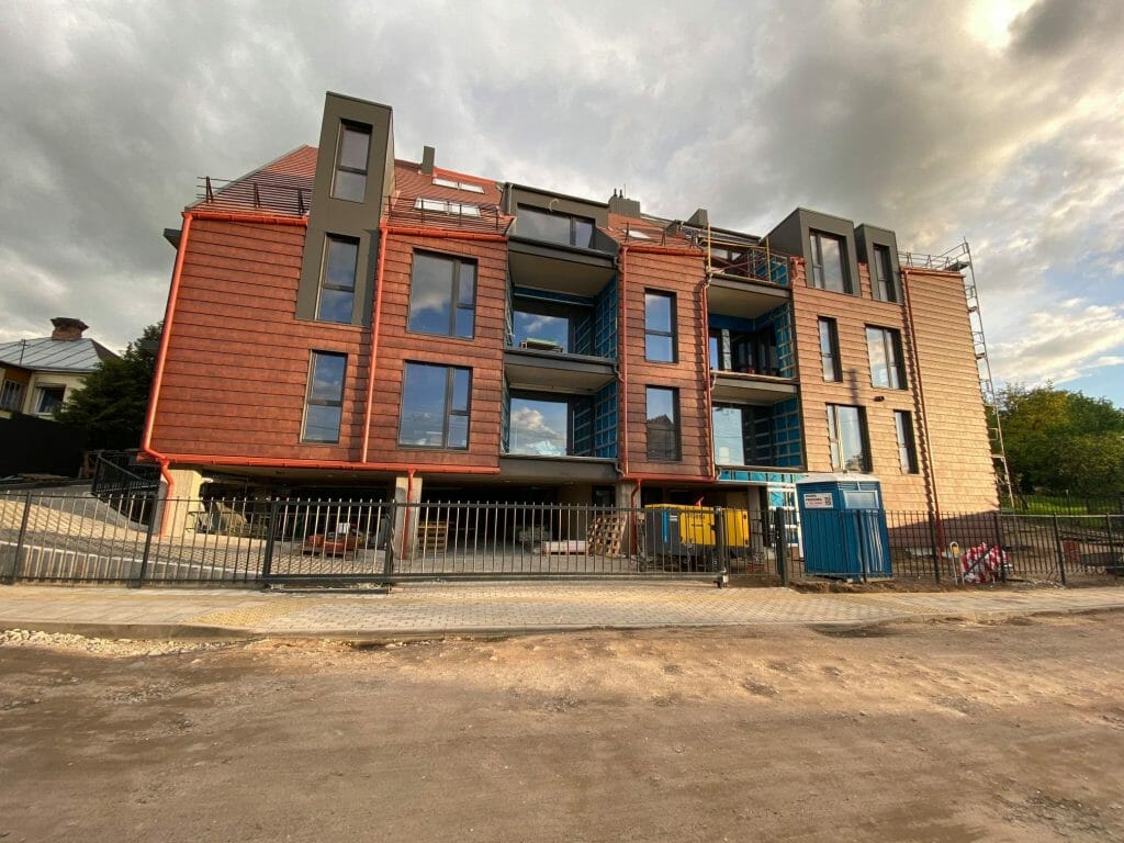 Aukštupis (Krivūlės g. 9) - Multi apartment - construction photos