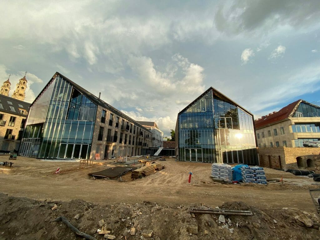 Misionierių sodai (Subačiaus g. 20) - Multi apartment - construction photos