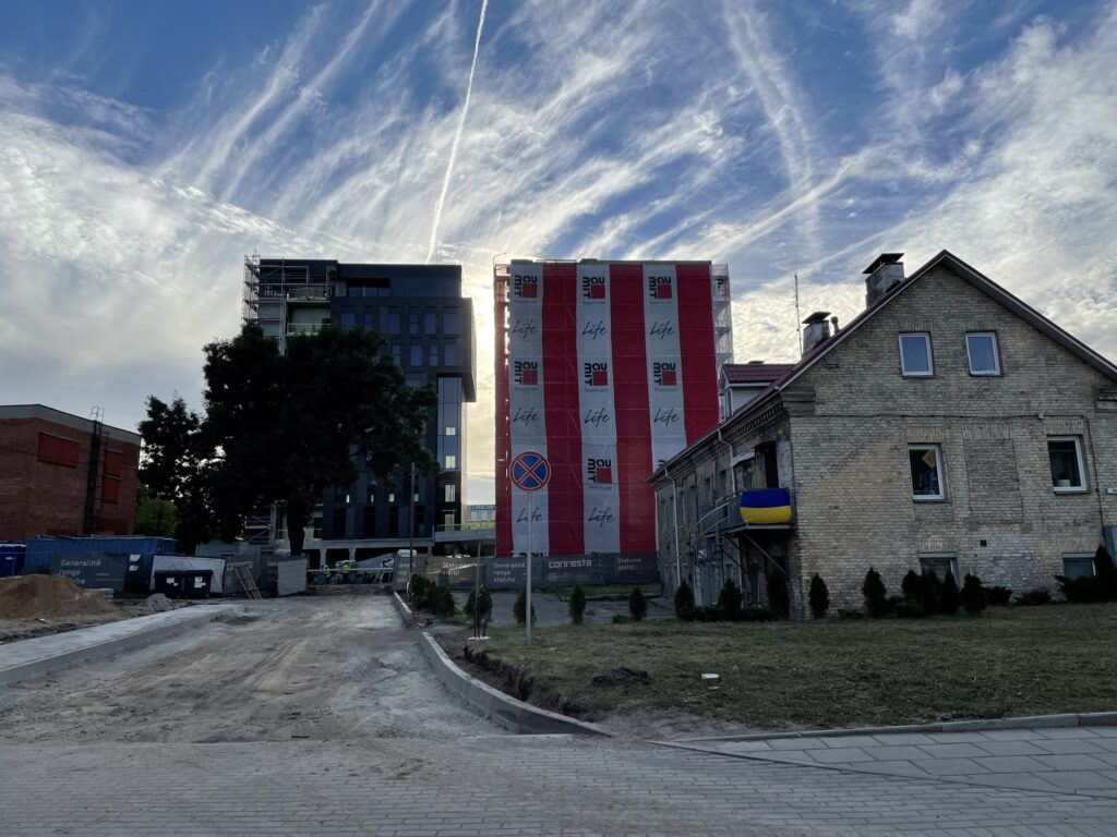 K22 (Kauno g. 22) - Office center - construction photos