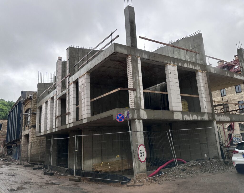 Bazilijonų namai 3 etapas (Bazilijonų g. 3B, 3C) - Multi apartment - construction photos