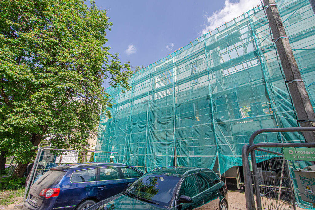 Lūšių 19 (Lūšių g. 19) - Row housing - construction photos