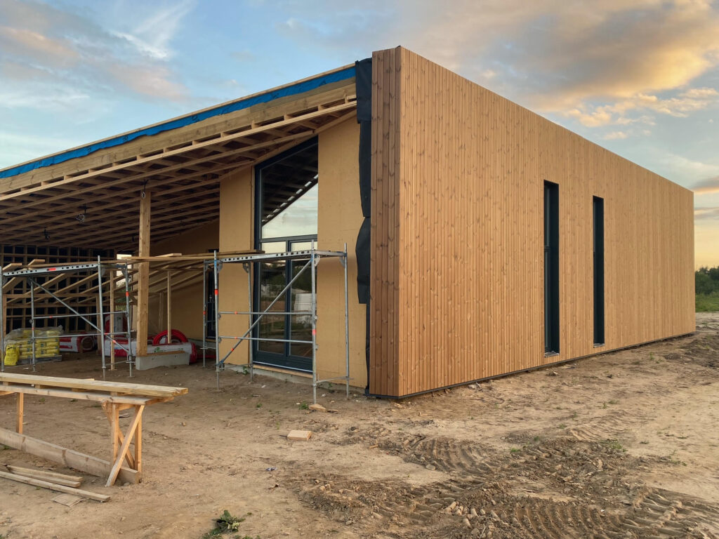 Home plus (Kolektyvo g. 33, 35, 37, 39, 41, 43, 45, 47, 49, 51, 53, 55, 57, 59, 61, 63, 67, 69, 71, 73, 75, 77, 79, 81, Nemėžis) - Private house community - construction photos