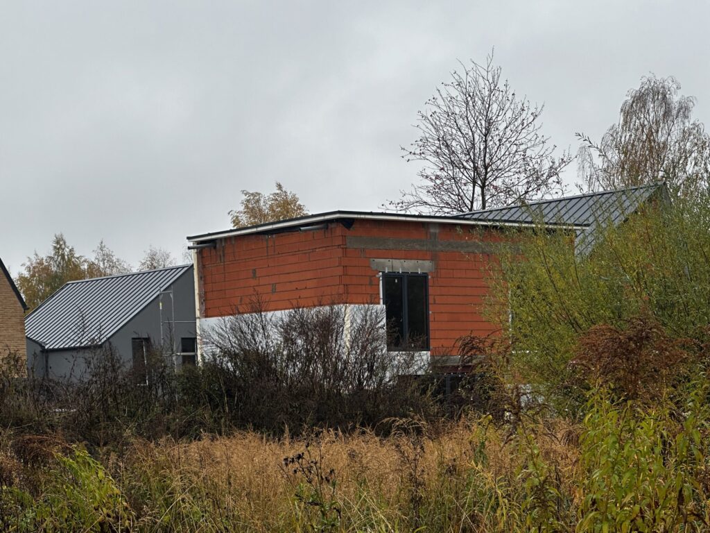 Ąžuolo kvartalas 2 etapas (Bernotų g. 4, 6, 8, 19, 21, 23) - Row housing - construction photos