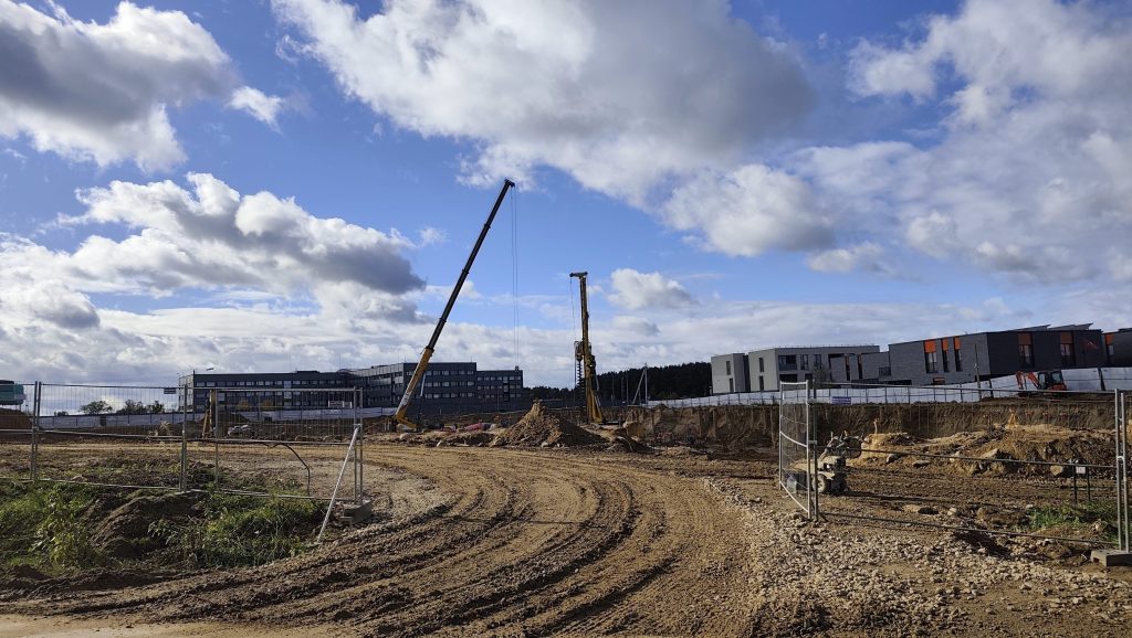 Kvepia mėtom (Mozūriškių g. 2) - Multi apartment - construction photos