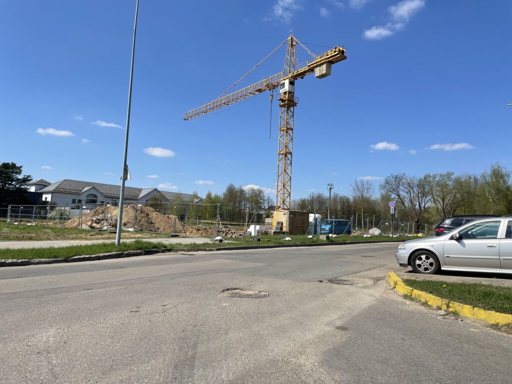 Rod5 (Rodūnios kel. 5) - Office center - construction photos