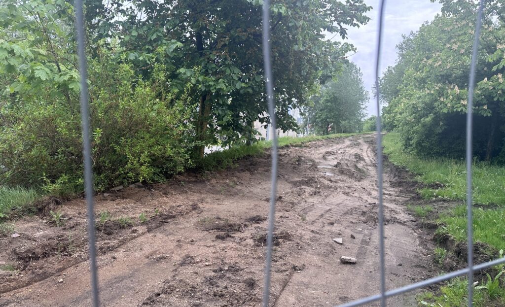 Tauro kalno parkas (V. Mykolaičio-Putino g.) - Park - construction photos