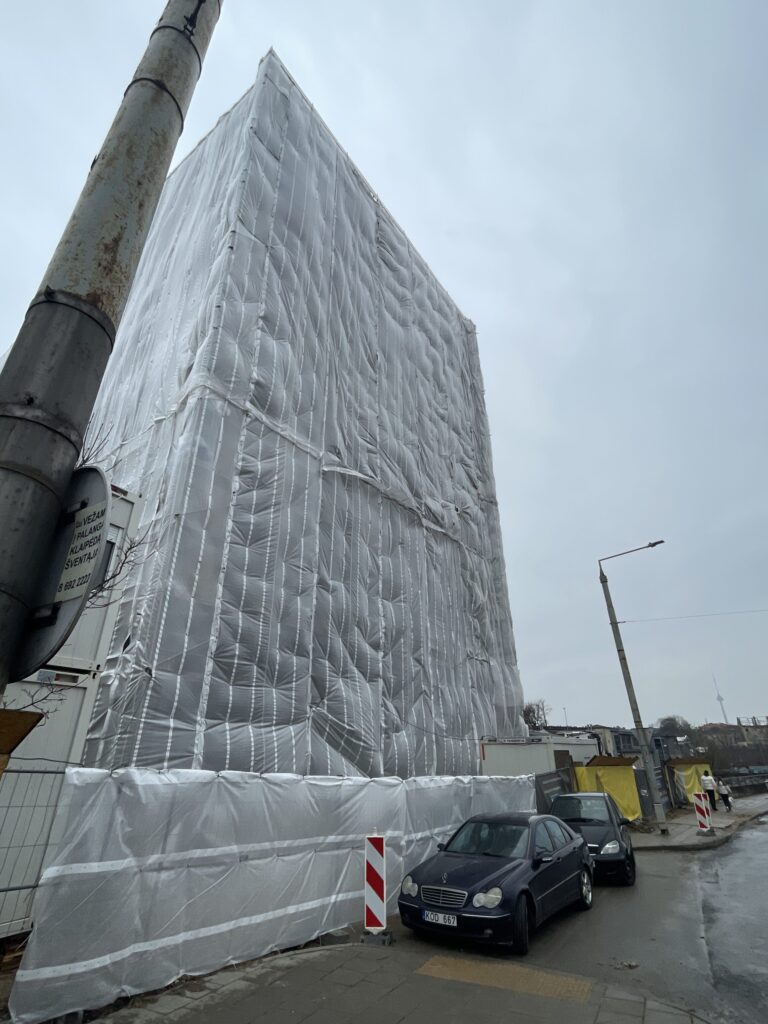 Yellowstone (J. Jasinskio g. 14) - Office center - construction photos