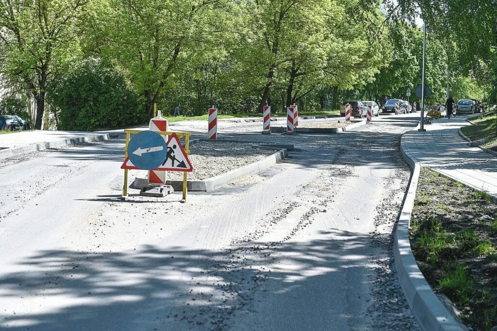 Ramaus eismo gatvė Šaltkalvių g (Šaltkalvių g.) - Street - construction photos