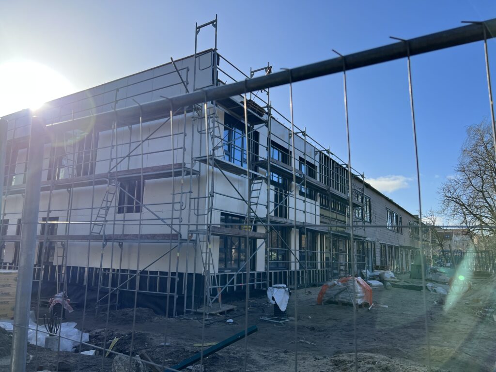 Vaikų darželis "Svirpliukas" (Liepų g. 43A) - Science institution - construction photos