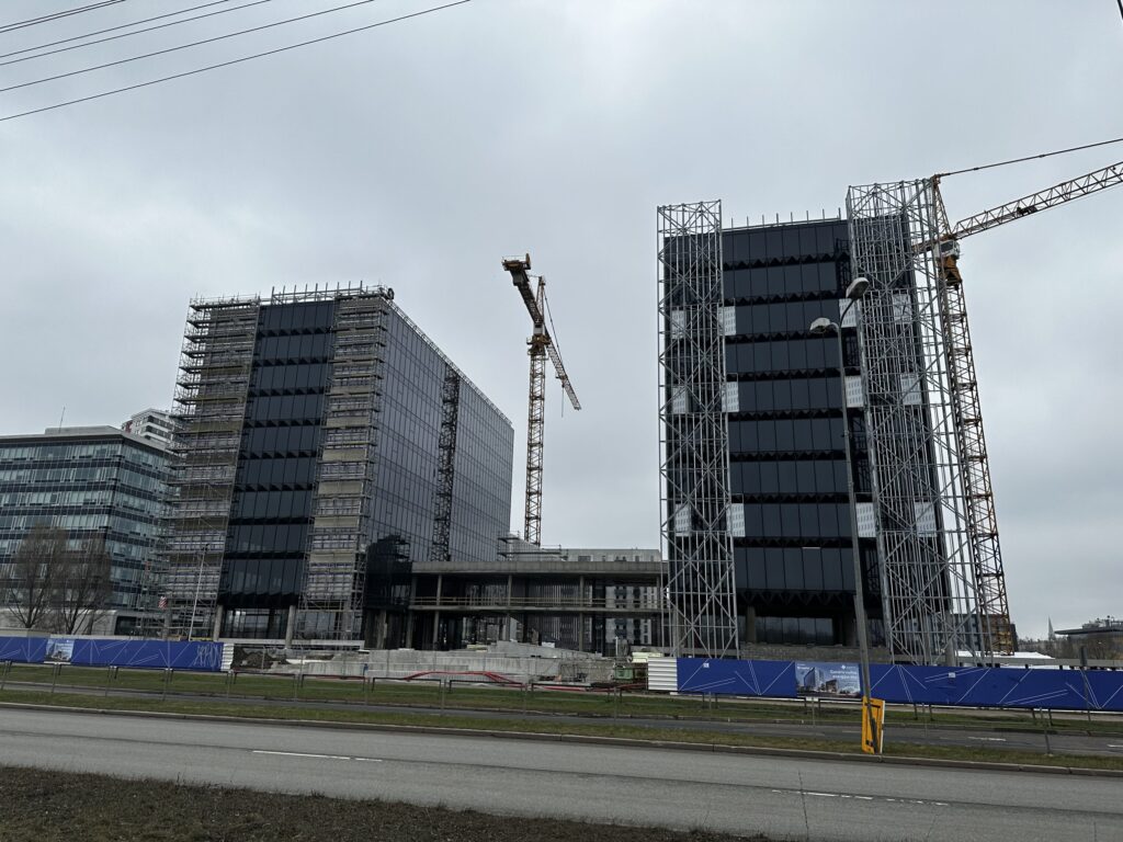 Elemental Business Centre (Skanstes iela 25) - Office center - construction photos