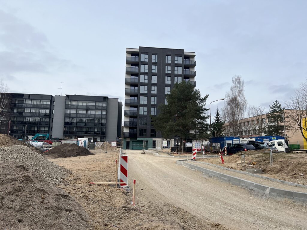 Laisvės 45A (Laisvės pr. 45A) - Multi apartment - construction photos