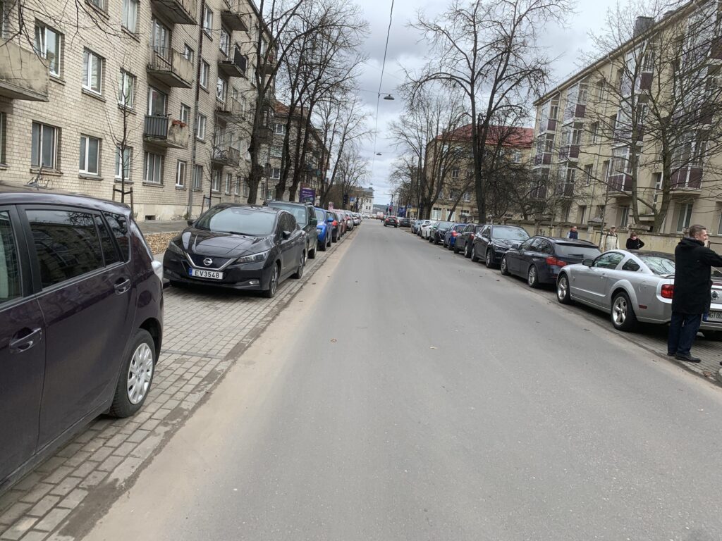 Ramaus eismo T. Ševčenkos g. (T. Ševčenkos g.) - Street - construction photos