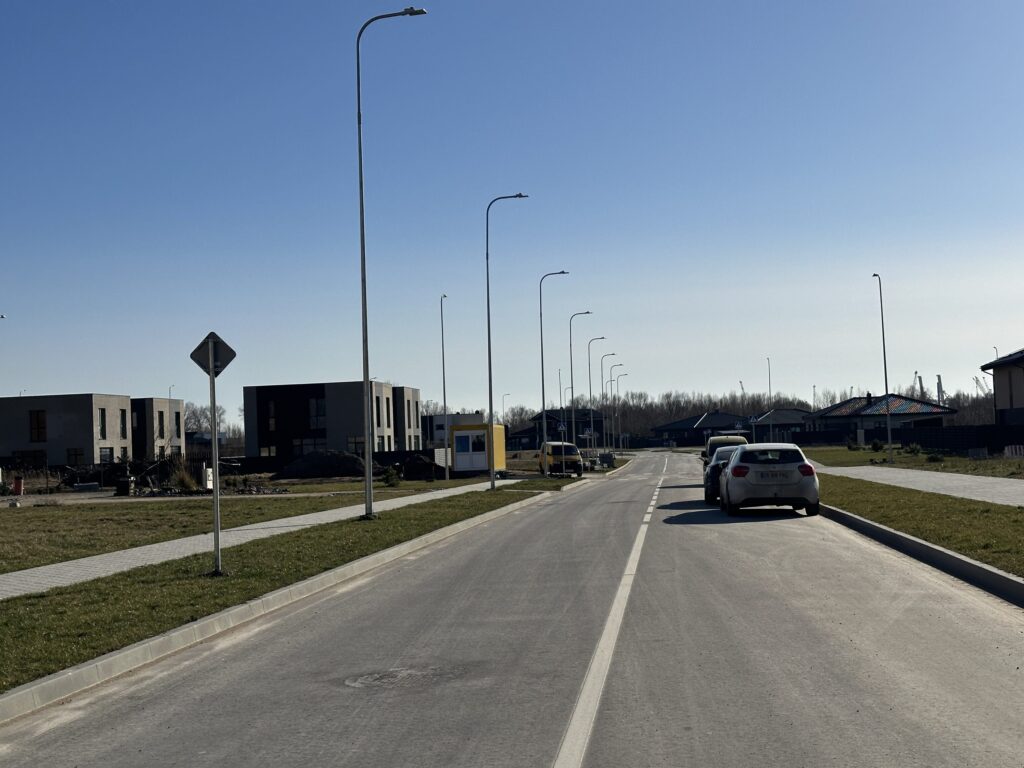 Karlskronos, Irklų, Kurėnų, Jachtų, Škunų, Kapitonų, Jungų gatvių įrengimas (Karlskronos g., Irklų g., Kurėnų g., Jachtų g., Škunų g., Kapitonų g., Jungų g.) - Street - construction photos