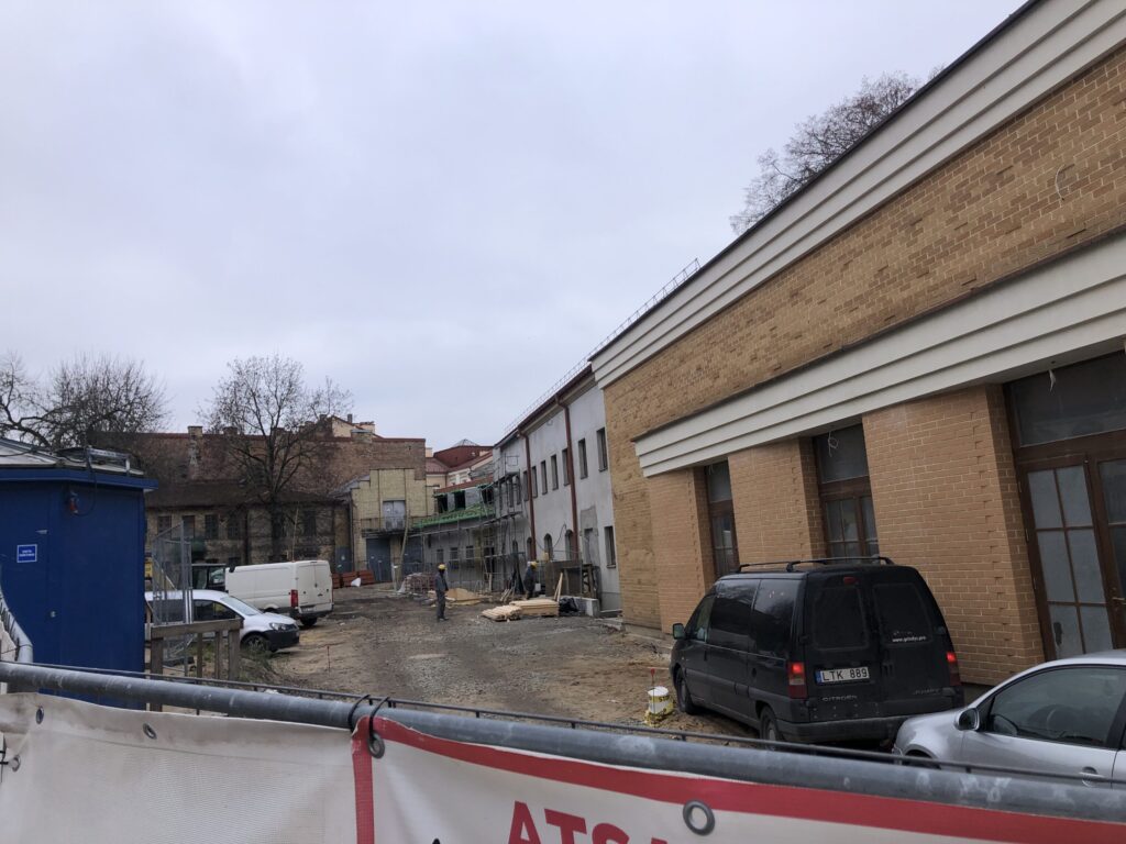 Lietuvos teatro, muzikos ir kino muziejaus plėtra (Vilniaus g. 41B) - Museum - construction photos