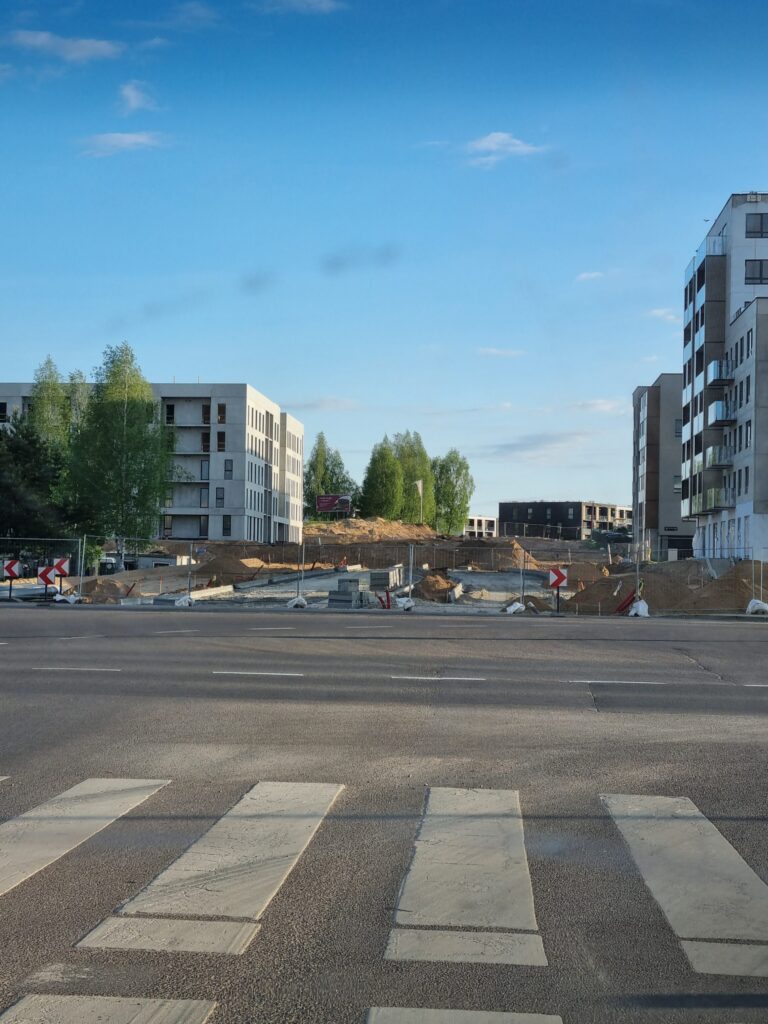 Karaliaučiaus g. nuo Pilaitės pr. iki M. Mažvydo g. (Karaliaučiaus g.) - Bike path, Street - construction photos