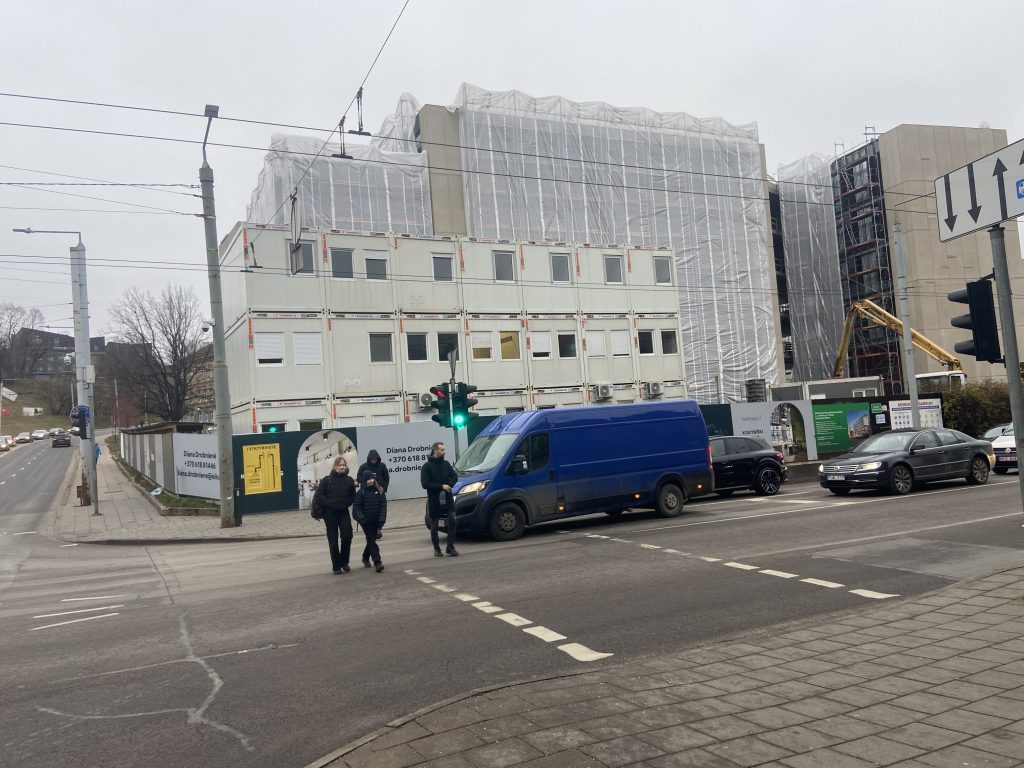 Jasinskio 2 (J. Jasinskio g. 2) - Office center - construction photos