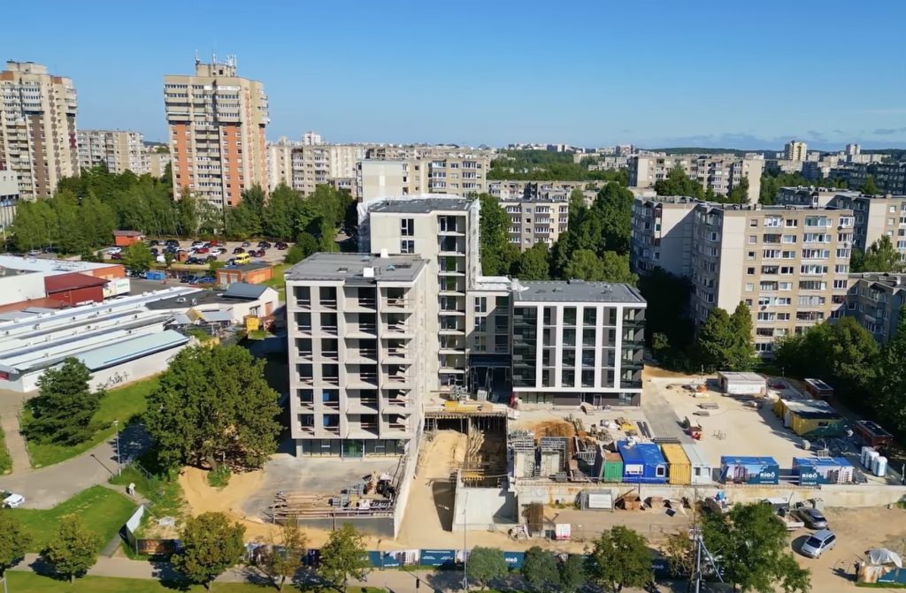 RIGO (Rygos g. 11A) - Multi apartment - construction photos