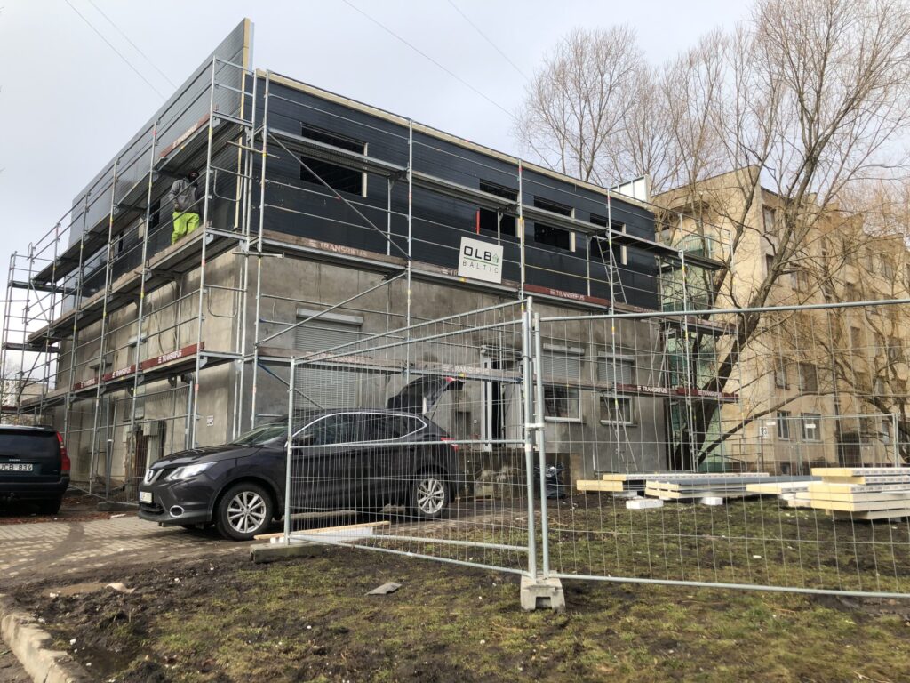 Taikos pr. 119A (Taikos pr. 119A) - Office center - construction photos