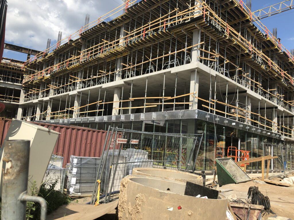 SEB administracinis (Gedimino Baravyko g. 4) - Biroju centrs - būvdarbu attēli