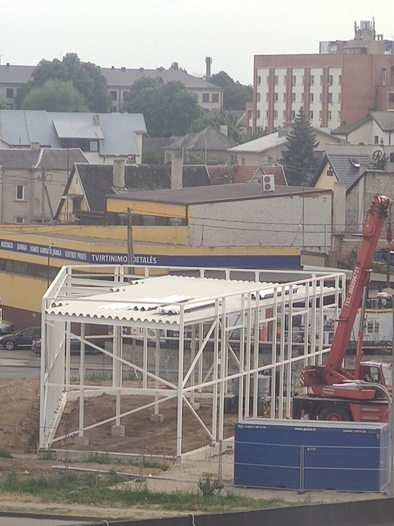 Ukmergės g. 2C (Ukmergės g. 2C) - Non-food store, Other commercial, Warehouse / Distribution center - construction photos
