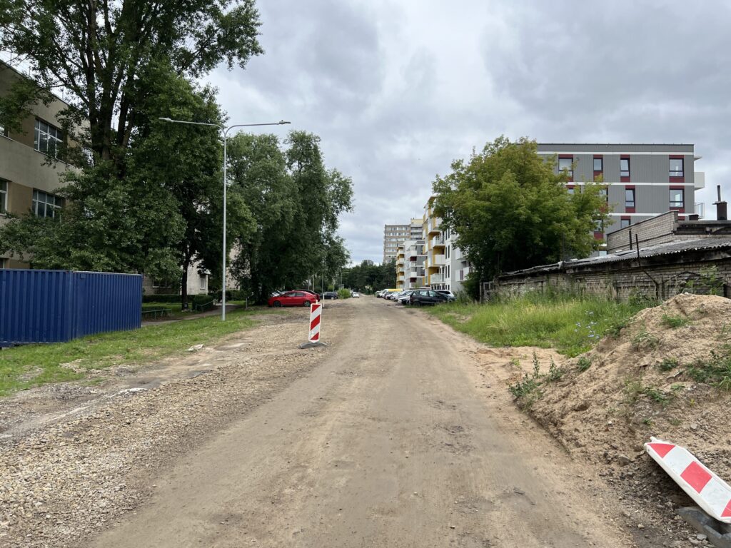 Skroblų g. rekonstrukcija (Skroblų g.) - Iela - būvdarbu attēli