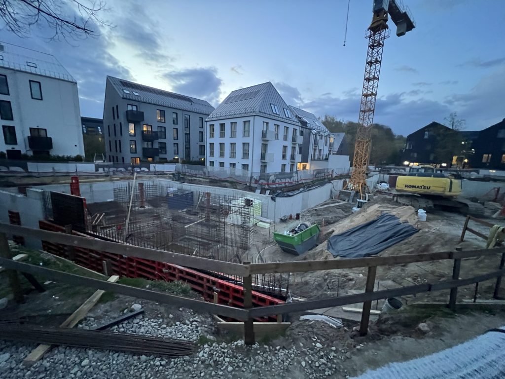 Paupio g. 54 (Paupio g. 54) - Multi apartment, Office center - construction photos