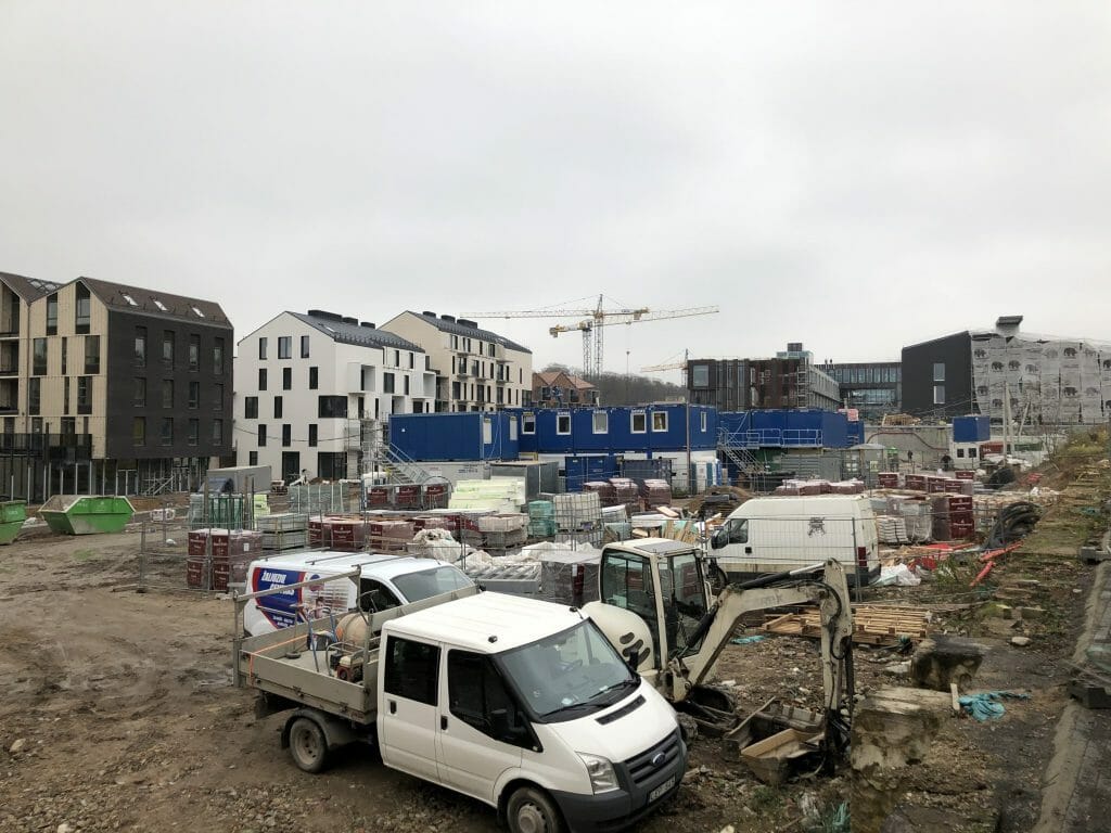 Verslo namai PAUPYS (Aukštaičių g.) - Office center - construction photos