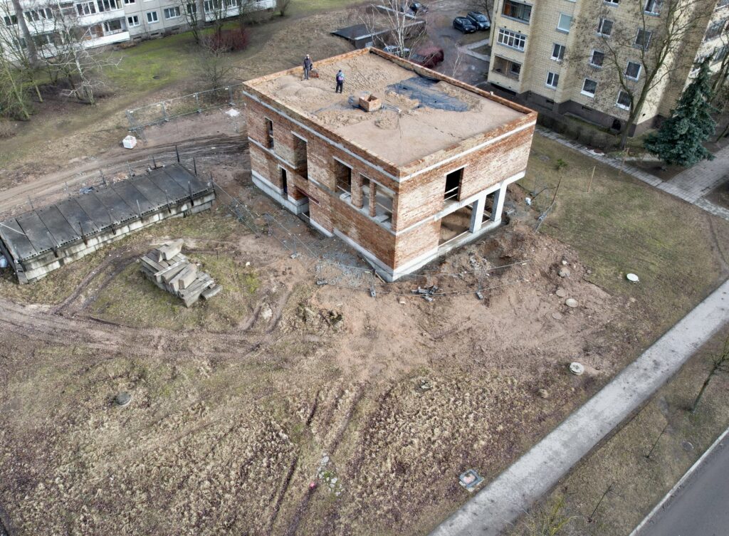 V. Krėvės pr. 121 (V. Krėvės pr. 121) - Clinic - construction photos