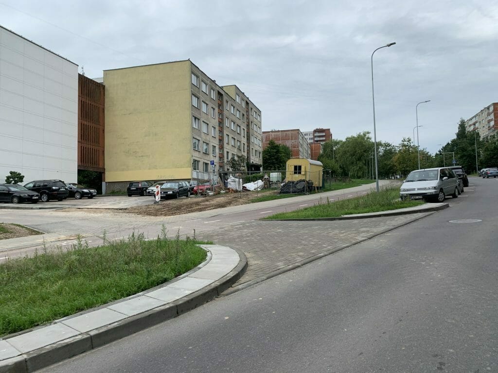 Ramaus eismo gatvė Didlaukio g. (Didlaukio g.) - Iela - būvdarbu attēli