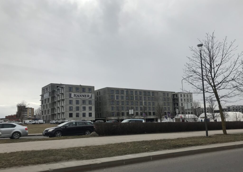 Ozo gama (Kalvarijų g. 204B) - Viešbutis, Daugiabutis - statybų nuotraukos