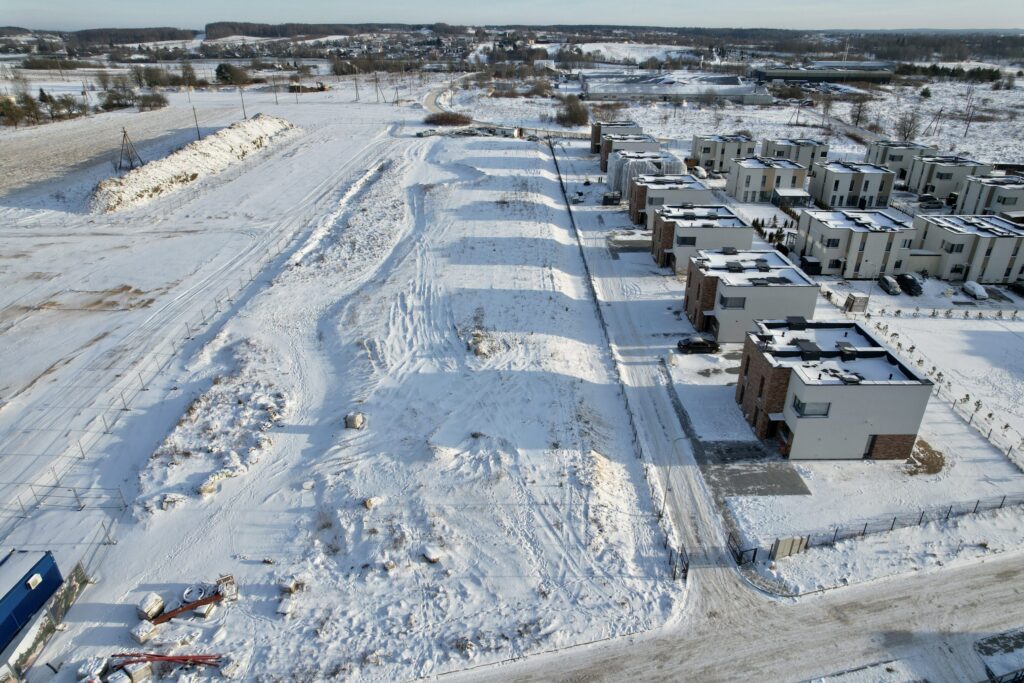 Kalnėnų slėnis 4 etapas (Lyvių g. 29) - Row housing - construction photos