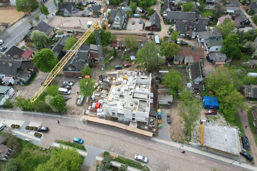 Fino namai (S. Fino g. 2B) - Multi apartment - construction photos