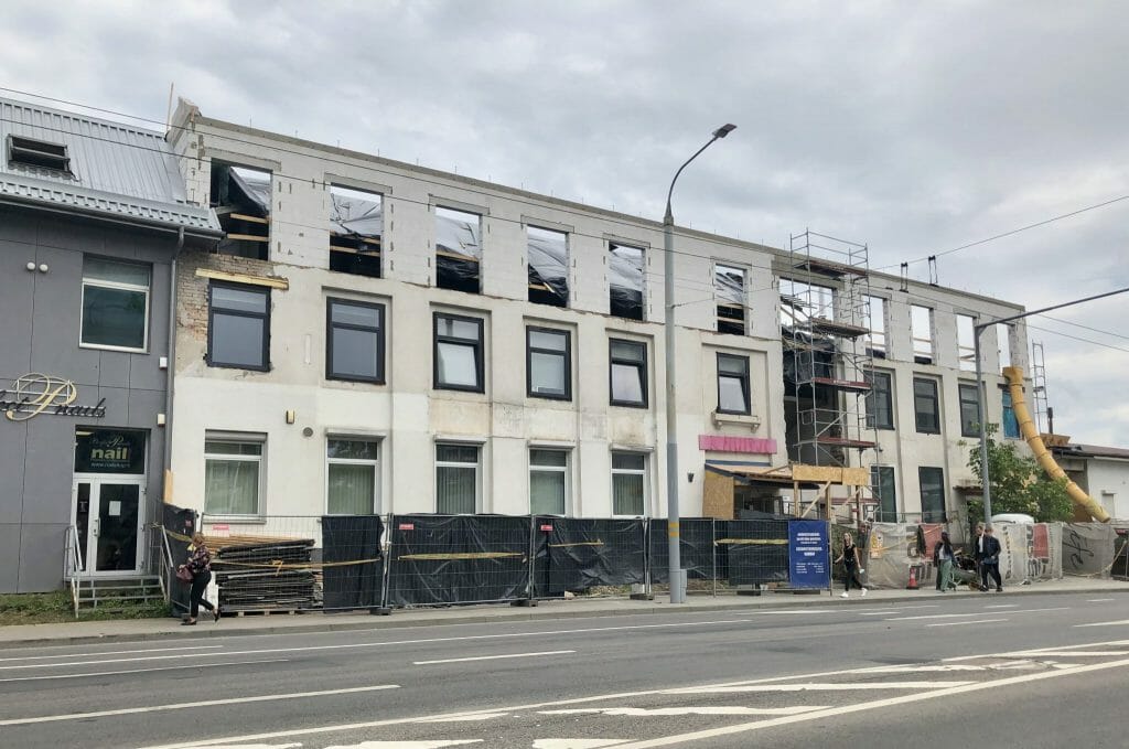 Žemaitės g. 22 (Žemaitės g. 22) - Office center - construction photos