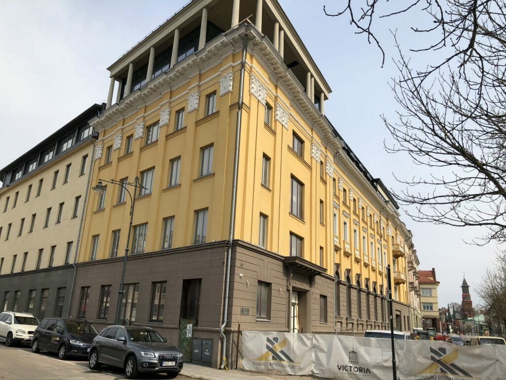 Victoria Hotel Klaipėda (S. Šimkaus g. 2) - Hotel - construction photos