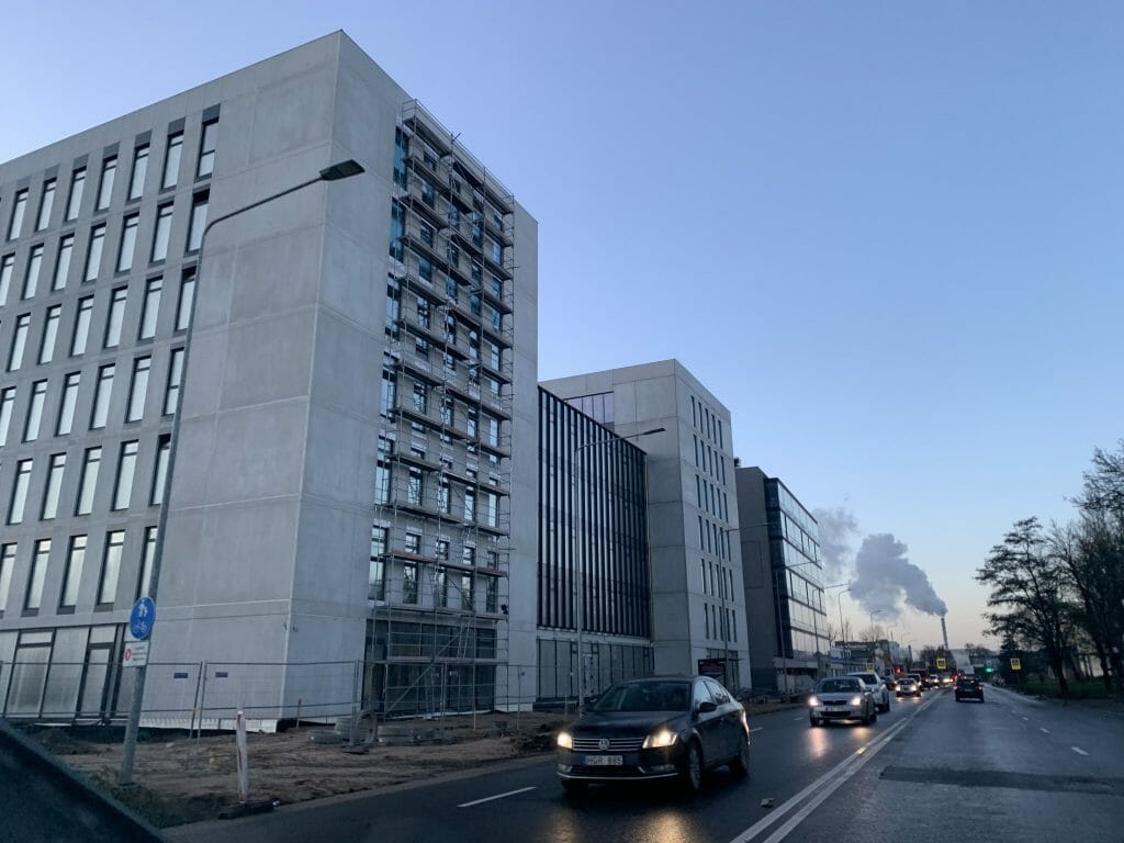 OFFICE 100 by Skraidenis (Panerių g. 49) - Office center - construction photos