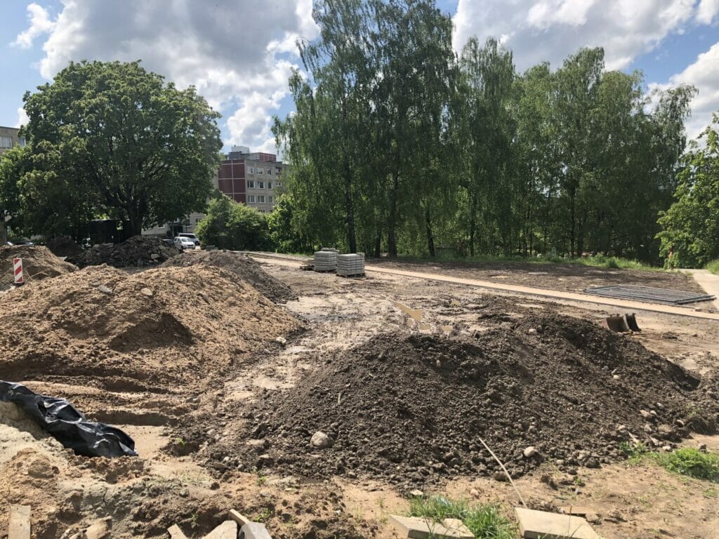 Kavoliuko 14 (A. P. Kavoliuko g. 14) - Multi apartment - construction photos